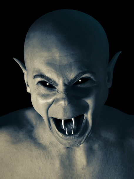 horror vámpír ördög arca - Fotó, kép