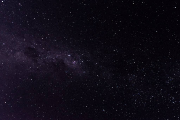 Lavalle çölü üzerinde görüldüğü gibi gece gökyüzünde Samanyolu, Mendoza eyaletinde, Arjantin. - Fotoğraf, Görsel