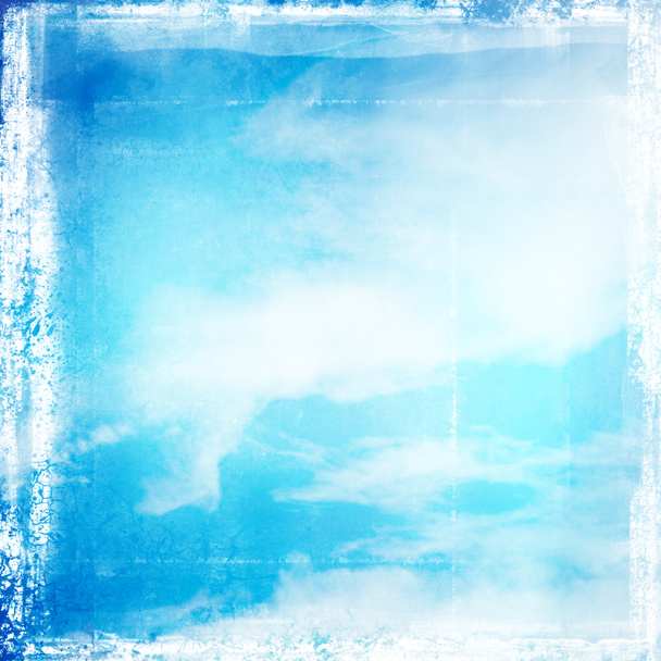 Grunge cielo nublado fondo
 - Foto, Imagen
