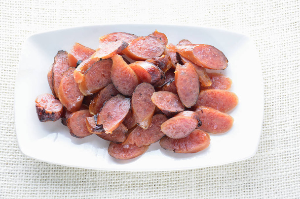 Chinese sausage, is a generic term referring to the many differe - Photo, Image