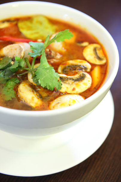 Tom yum prawn, Thai popular soup. - Photo, Image