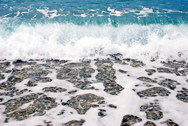 青い海の波 - 写真・画像