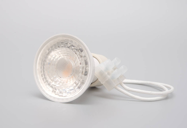 modern lámpa LED reflektorfényben - Fotó, kép