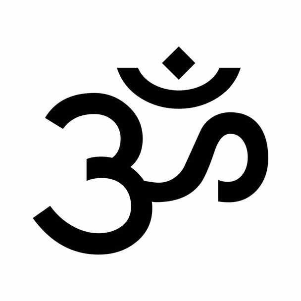 značka a symbol om - Vektor, obrázek