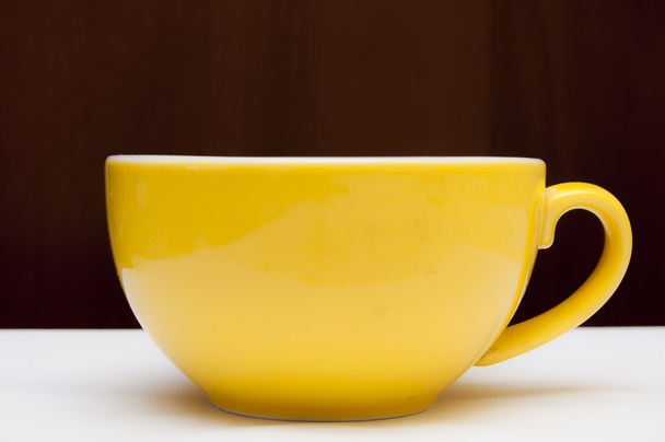 yellow cup - Photo, Image