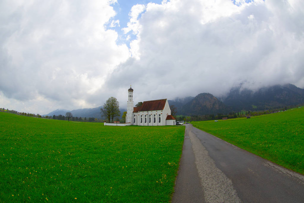 Iglesia de San Colomán (Alemania - Fussen
) - Foto, Imagen