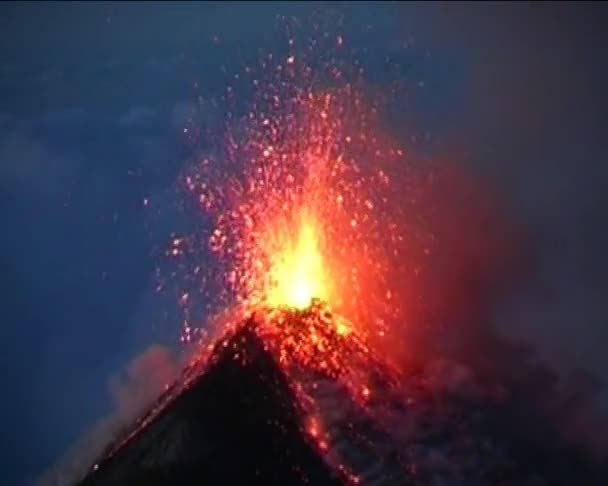 Volcán Erupción Volcán Stromboli Erupción
 - Metraje, vídeo