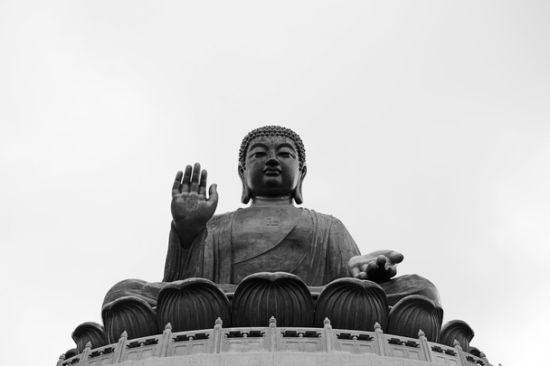 Bouddha Tian Tan à l'île de Lantau, Hong Kong
 - Photo, image