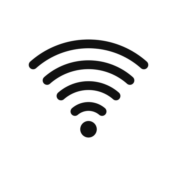 Wifi signál vektor ikona v moderním designu stylu pro webové stránky a  - Vektor, obrázek