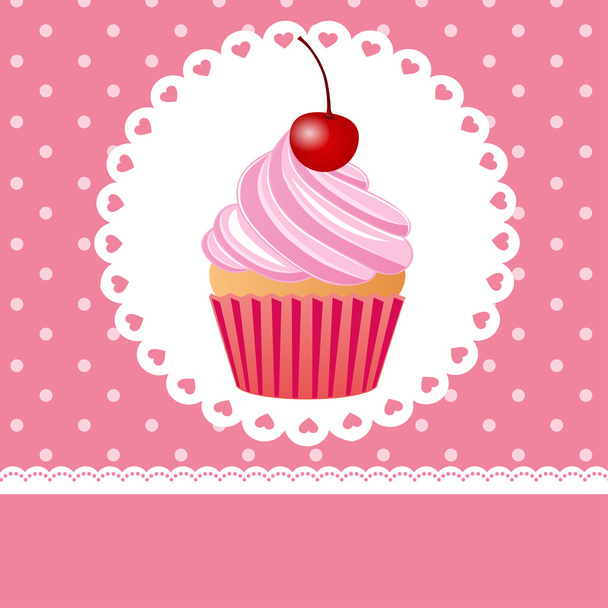 Cupcake - ベクター画像