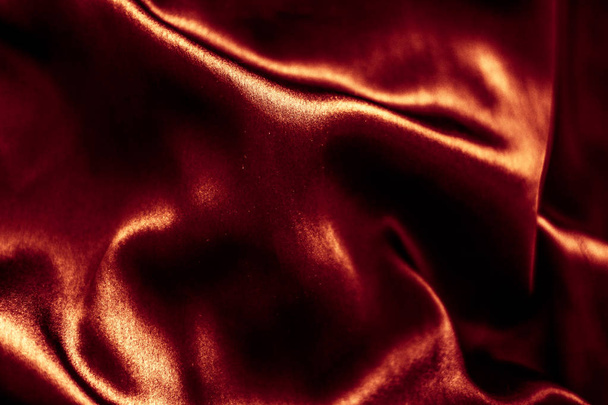 Розкішна темно- бронзова текстура шовкового фону, святковий гламурний абстракт
 - Фото, зображення