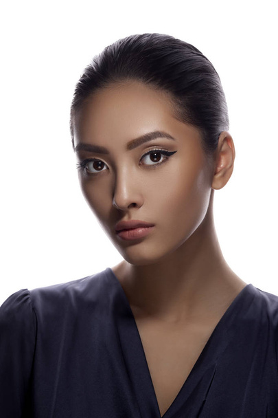 Asian Woman Beauty Face Closeup Portrait - Foto, afbeelding