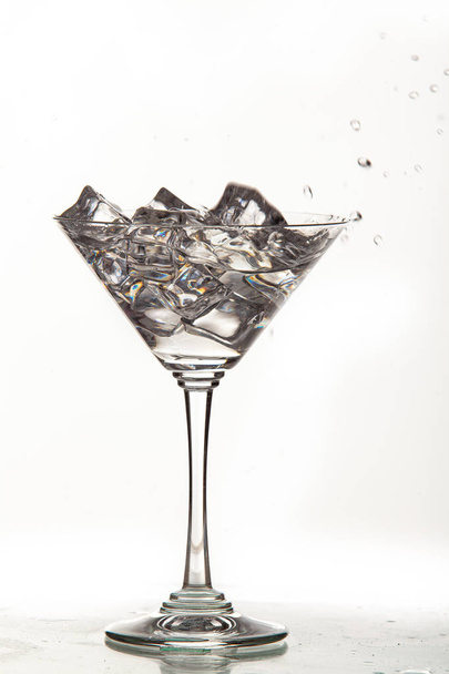 Glass, Water And Ice - Photo, Image