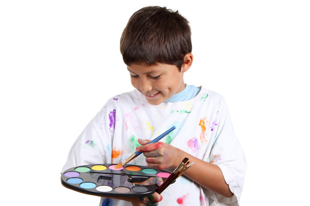 Young boy artist - Photo, Image