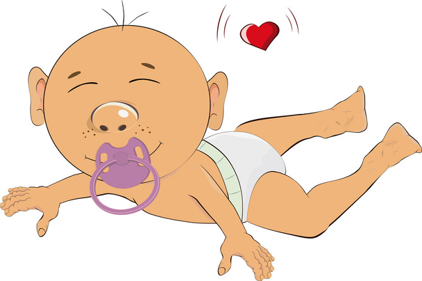 The child heart and a dummy - Vector, Imagen