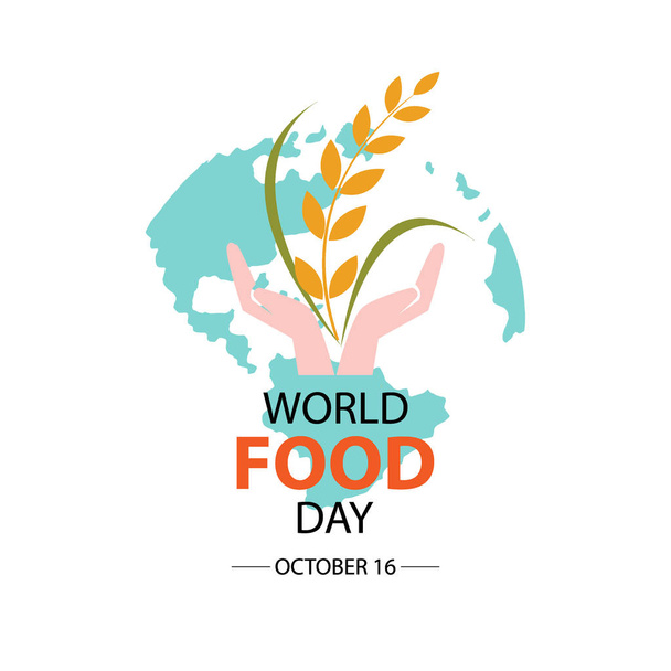 World food Day concept. October 16. - Вектор,изображение
