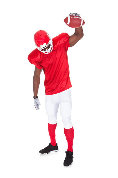 Portrait Of Frustrated American Football Player - Photo, image