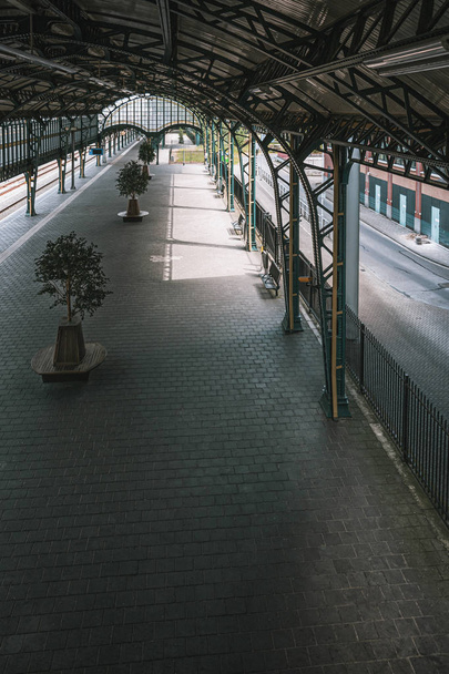 Il binario della stazione ferroviaria di Den Bosch
 - Foto, immagini