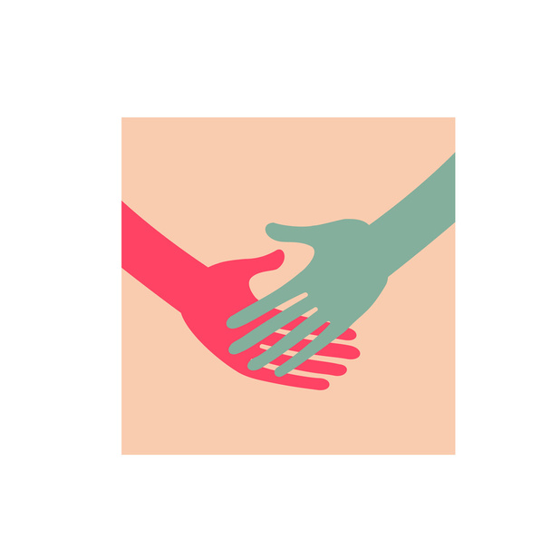 Business icon. Handshake. Transaction. - Διάνυσμα, εικόνα