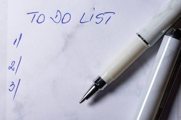 To do list, list of plans for the future - Photo, Image