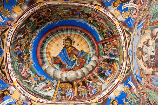 ikona w klasztor rila - Zdjęcie, obraz