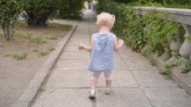 Piccola bambina che trascorre la sua giornata estiva all'aperto
 - Filmati, video