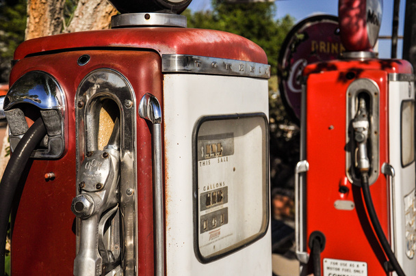 Vintage bensapumput Arizonassa
 - Valokuva, kuva