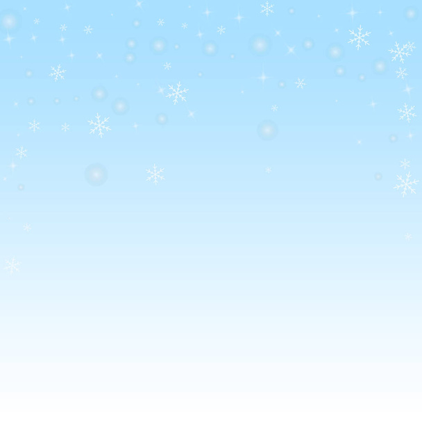 Weinig gloeiende sneeuw Kerst achtergrond. Subtiel f - Vector, afbeelding