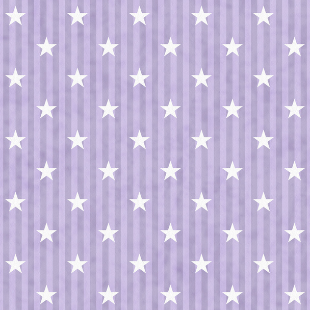paarse en witte stof achtergrond van sterren en strepen - Foto, afbeelding