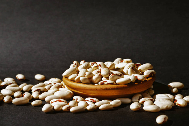 Heap of white beans - Foto, Bild