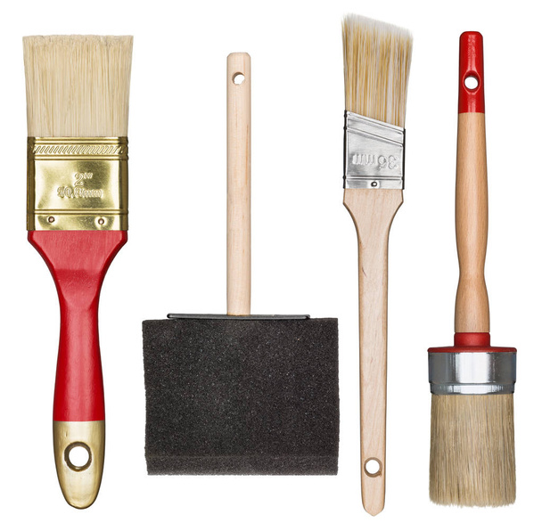 Paint brushes isolated - 写真・画像