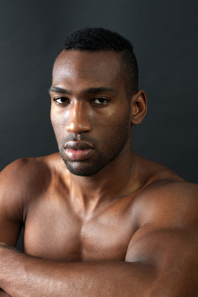 Handsome Black Man, Headshot (4) - Fotó, kép
