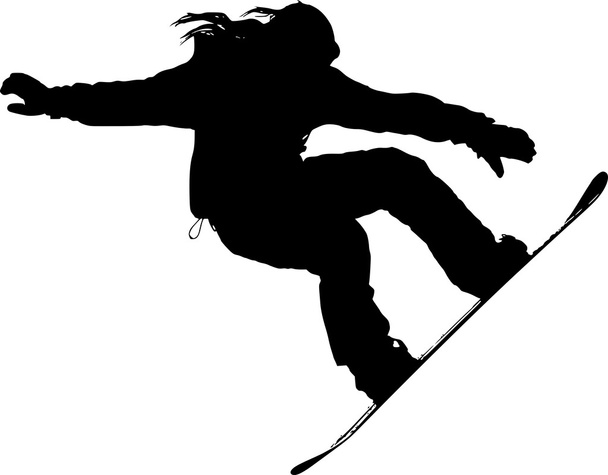 Snowboard - Vector, imagen