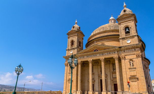 kostel Mgarr na Maltě - Fotografie, Obrázek