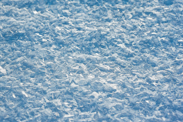 Detail of snowdrift. Snow texture - Foto, Imagen