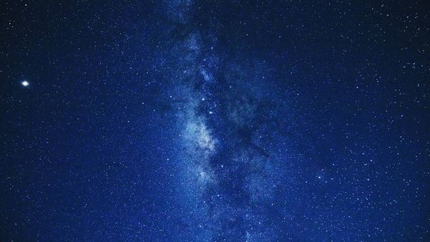 Milchstraßensterne mit dem astronomischen Teleskop fotografiert. meine ast - Foto, Bild