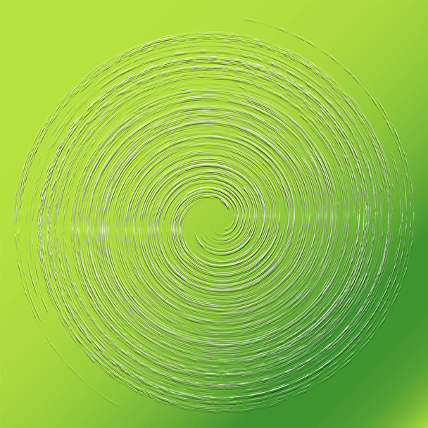 Espiral abstracta, giro. Remolino radial, giro ondulado, curvas líneas el
 - Vector, imagen