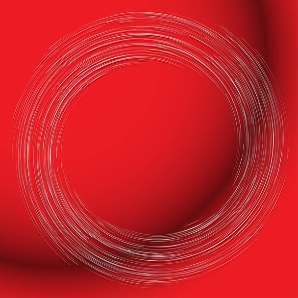 Espiral abstracta, giro. Remolino radial, giro ondulado, curvas líneas el
 - Vector, imagen