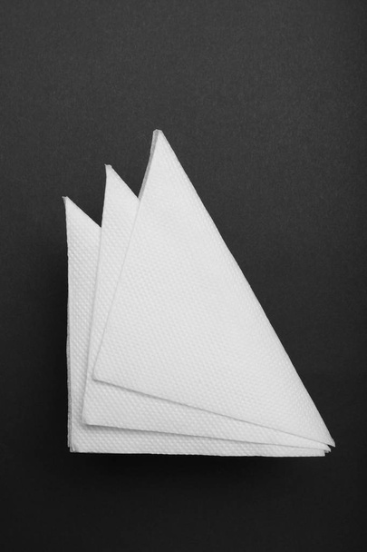 Drink bar serviette paper napkin mockup. - Фото, изображение