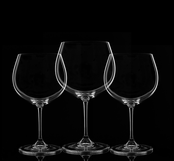 Three Wine Glasses - Foto, afbeelding