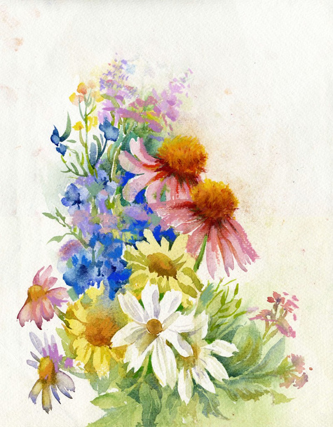 un bouquet de fleurs sauvages - Photo, image