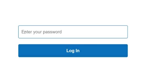 Введення пароля і натискання кнопки входу на екрані комп'ютера
 - Кадри, відео