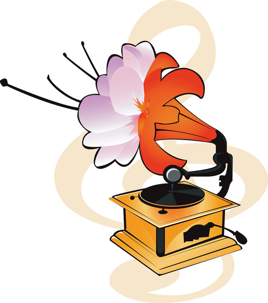Gramophone - Вектор,изображение