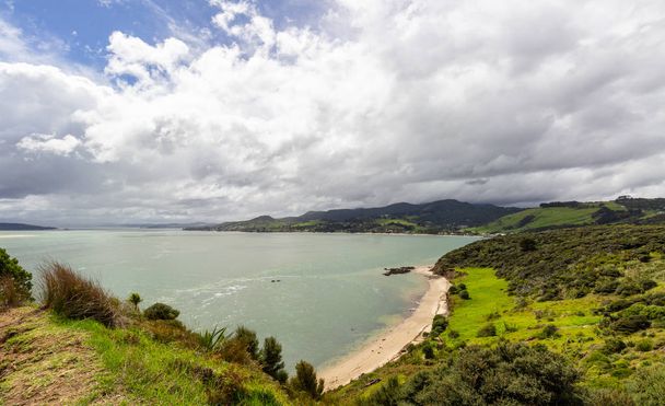 view from viewpoint near Opononi, New Zealand - Фото, изображение