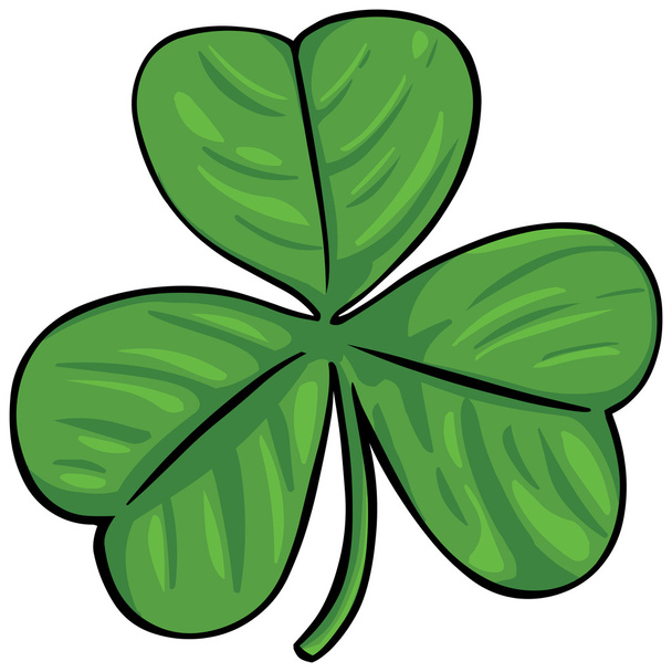 πράσινο διάνυσμα ιρλανδική τριφύλλι - Διάνυσμα, εικόνα