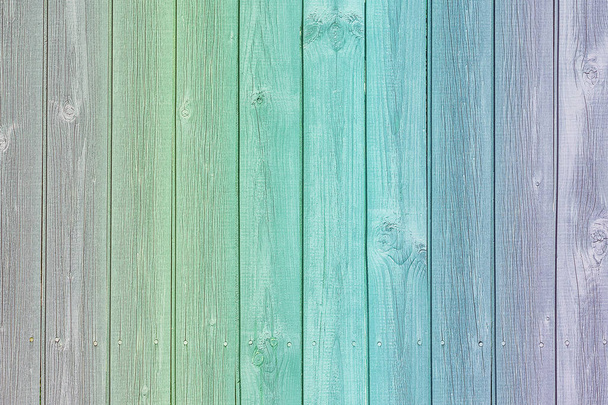 Cerca de madeira fundo arco-íris cor Copyspace
 - Foto, Imagem