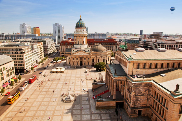 The Gendarmenmarkt and German Cathedral in Berlin - Photo, Image