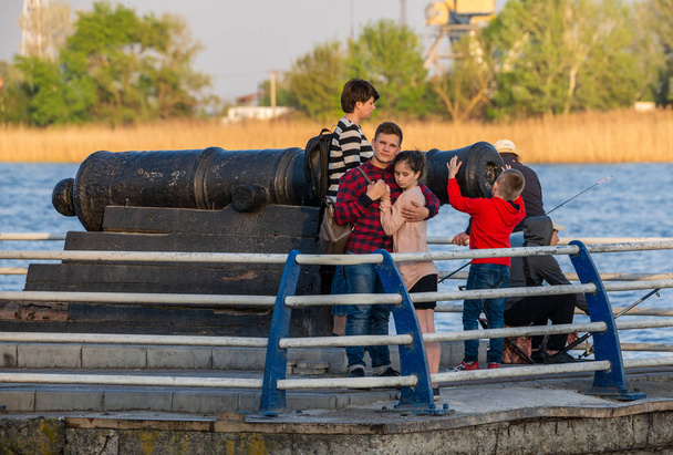 embankment in Kherson, Ukraine, - Fotografie, Obrázek