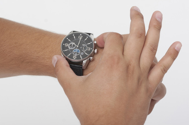 adjustment of the watch - Photo, Image