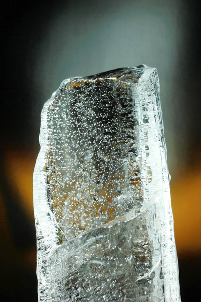 bloco de gelo abstrato textura de fundo
 - Foto, Imagem